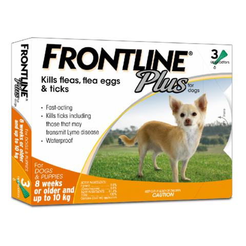 Frontline Plus (狗用) (3支) (行貨)