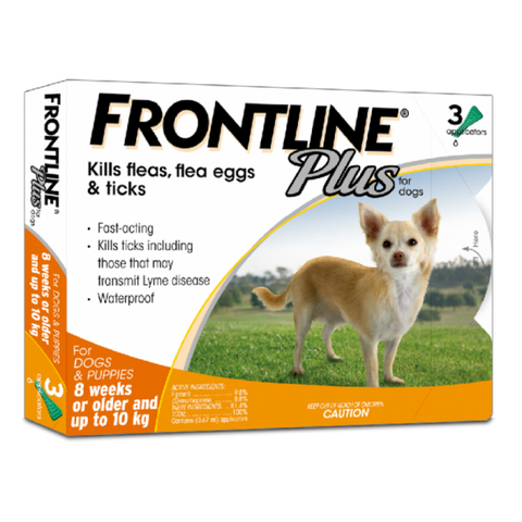 沙律貓狗之家專用-Frontline Plus (狗用) (3支) (行貨)