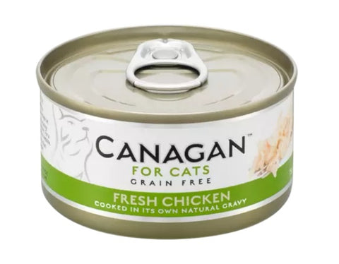 CANAGAN – 新鮮雞肉貓罐頭 75g