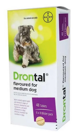BAYER DRONTAL PLUS 杜蟲藥 (犬用) (Expiry:09/27)
