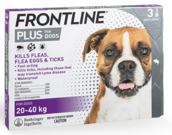 Frontline Plus (狗用) (3支) (平行進口)