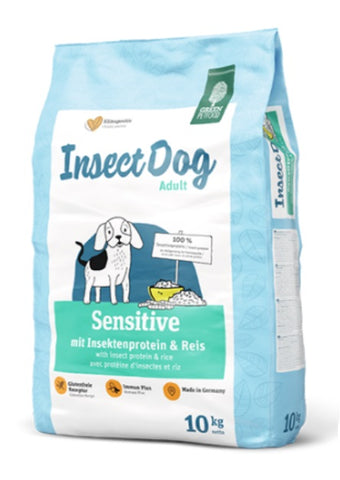 InsectDog Sensitive 升級腸胃防敏狗糧 (腸胃及皮膚防敏) | 無麩質