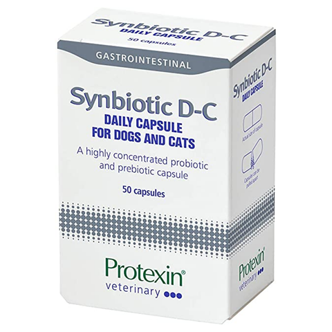 Protexin Synbiotic D-C 益生菌 (50粒裝) 貓狗適用(新裝冇盒)