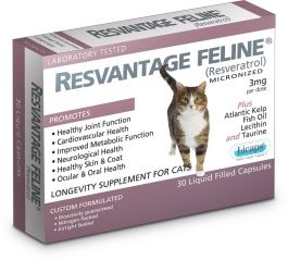 Resvantage 白藜蘆醇 (老年及癌症) (貓用) (30粒)