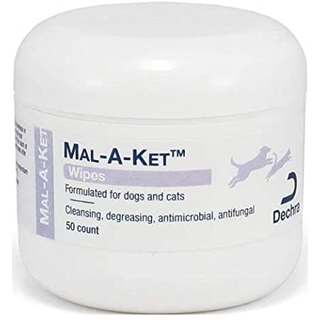 Dechra mal-a-ket wipes for dogs & cats 50ct